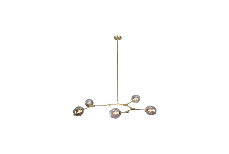 Candil de techo Quor | Sakura 5 luces Q16067-GD