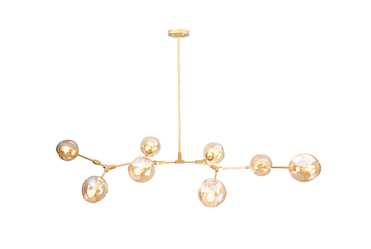 Candil de techo Quor | Sakura 8 luces Q16068-GD