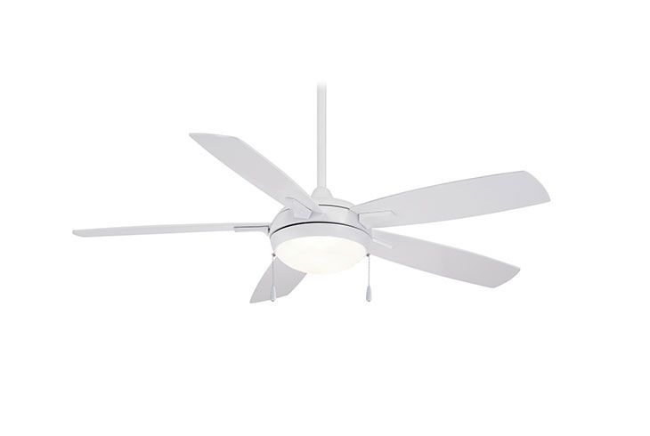 Abanico de techo Minka Aire Lun-Aire F534L-WH